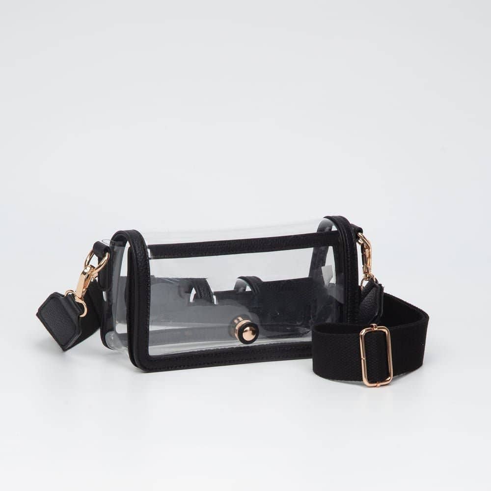 TG10837 Lindsay Clear Gameday Crossbody Bag