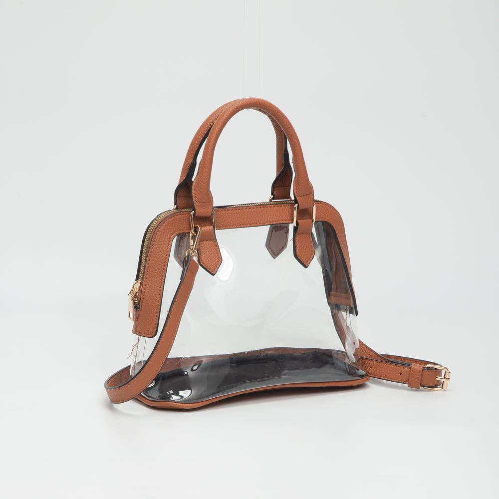 TG10773 Analise Clear Satchel/Crossbody Bag
