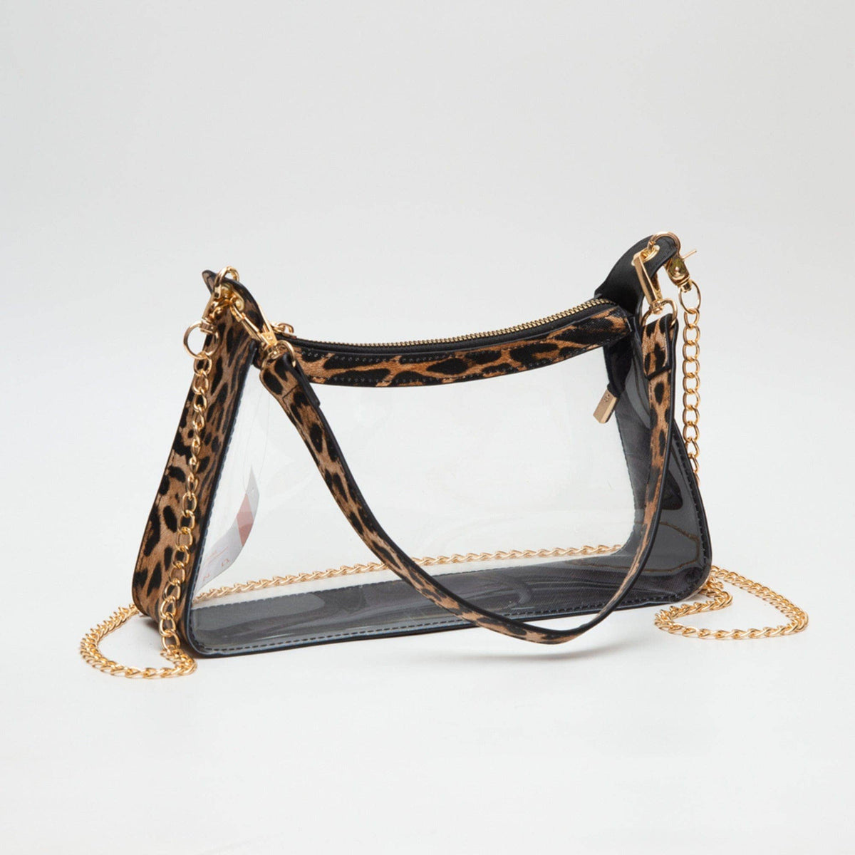 TG10618 Marilyn Clear Satchel Bag with Chain Strap