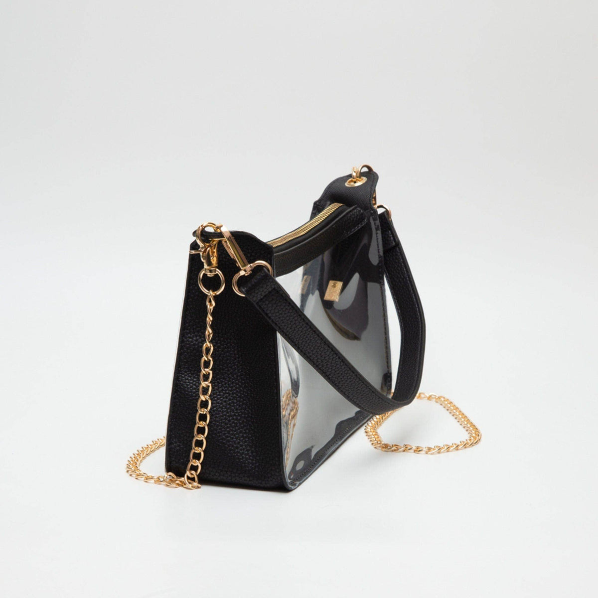 TG10618 Marilyn Clear Satchel Bag with Chain Strap