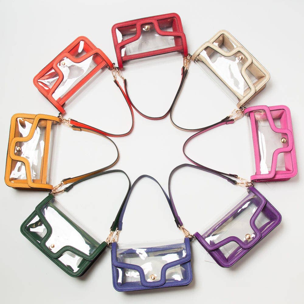 TG10551 Nina Clear Concert Shoulder Bag