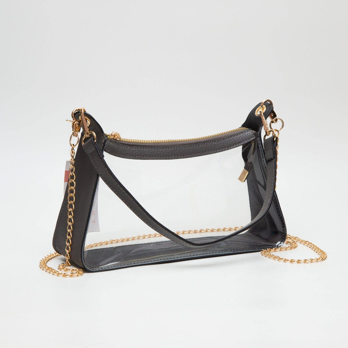 TG10618 Marilyn Clear Satchel Bag with Chain Strap