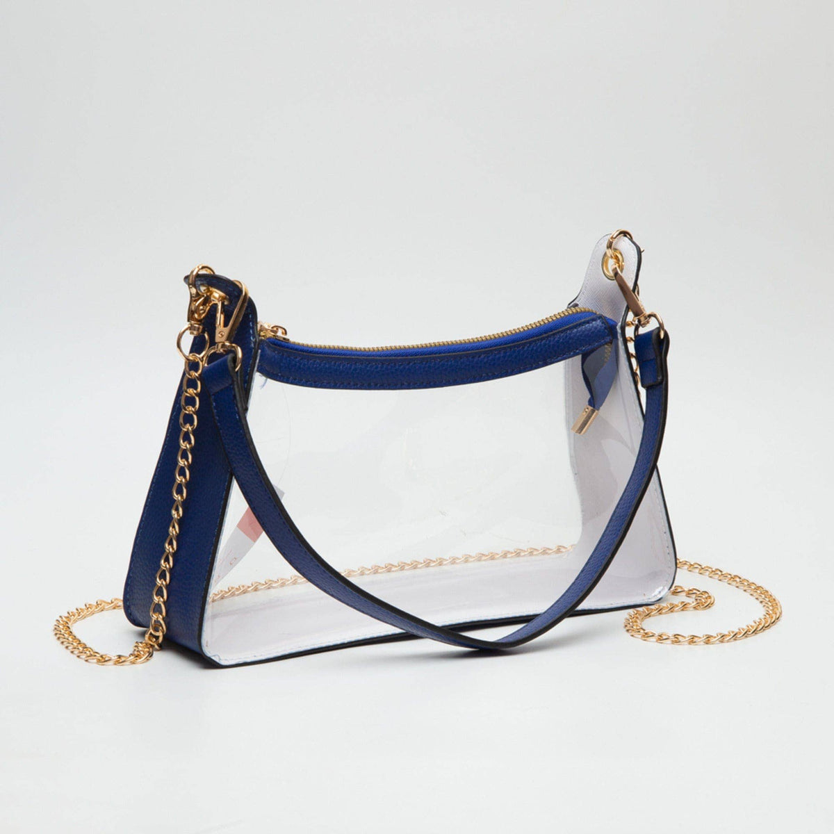 TG10618 Marilyn Clear Satchel Bag with Chain Strap