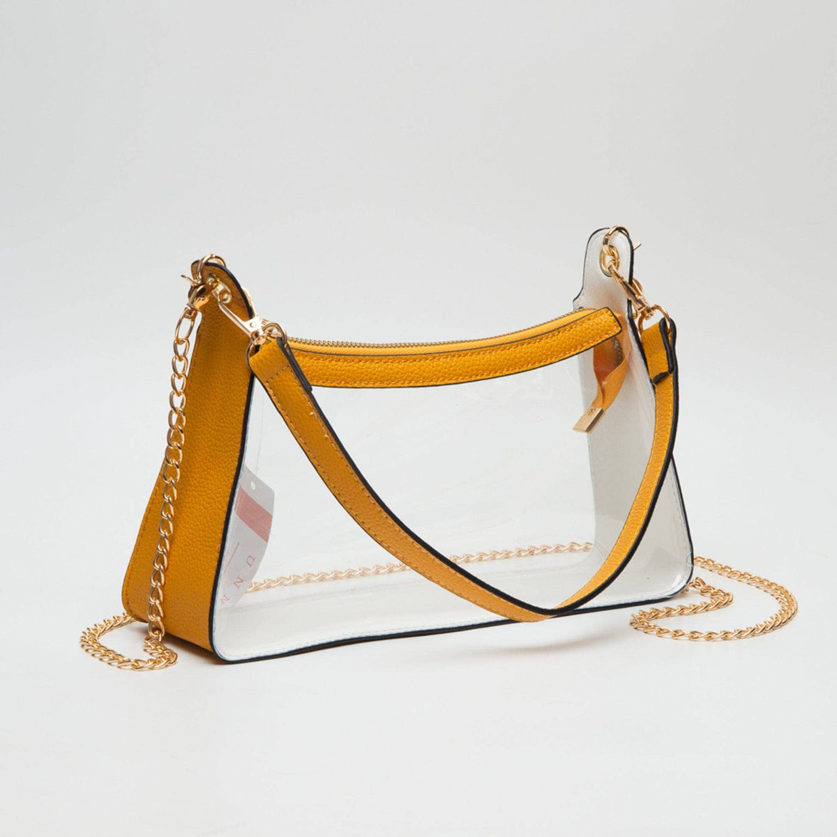 TG10618 Marilyn Clear Satchel Bag with Chain Strap