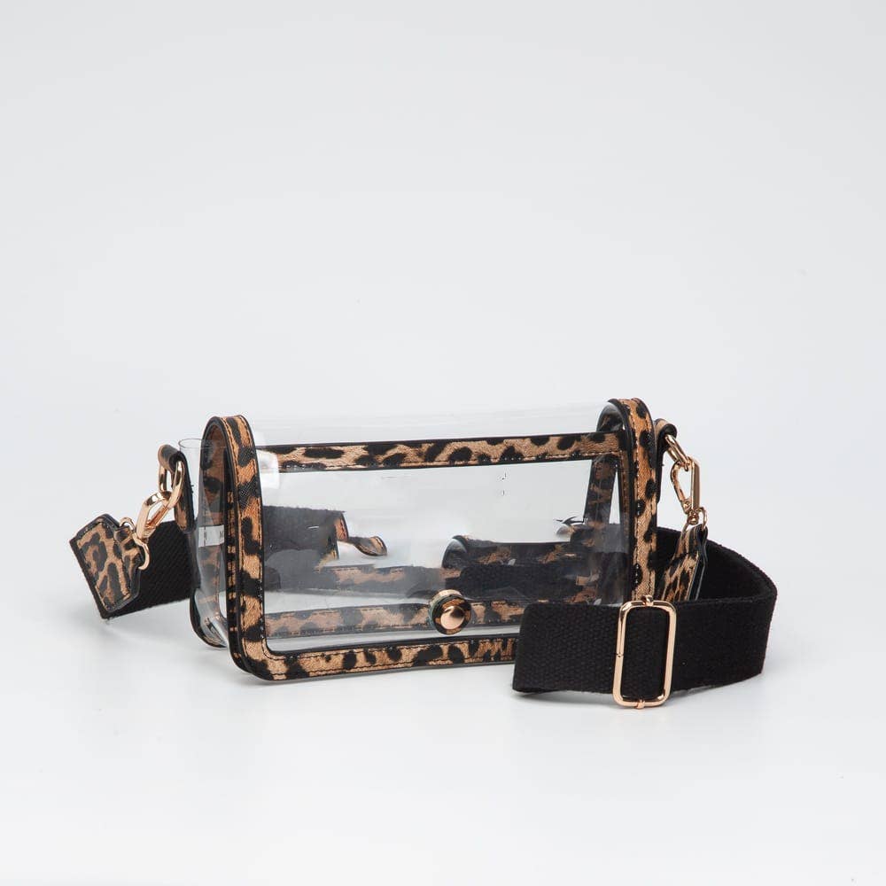 TG10837 Lindsay Clear Gameday Crossbody Bag