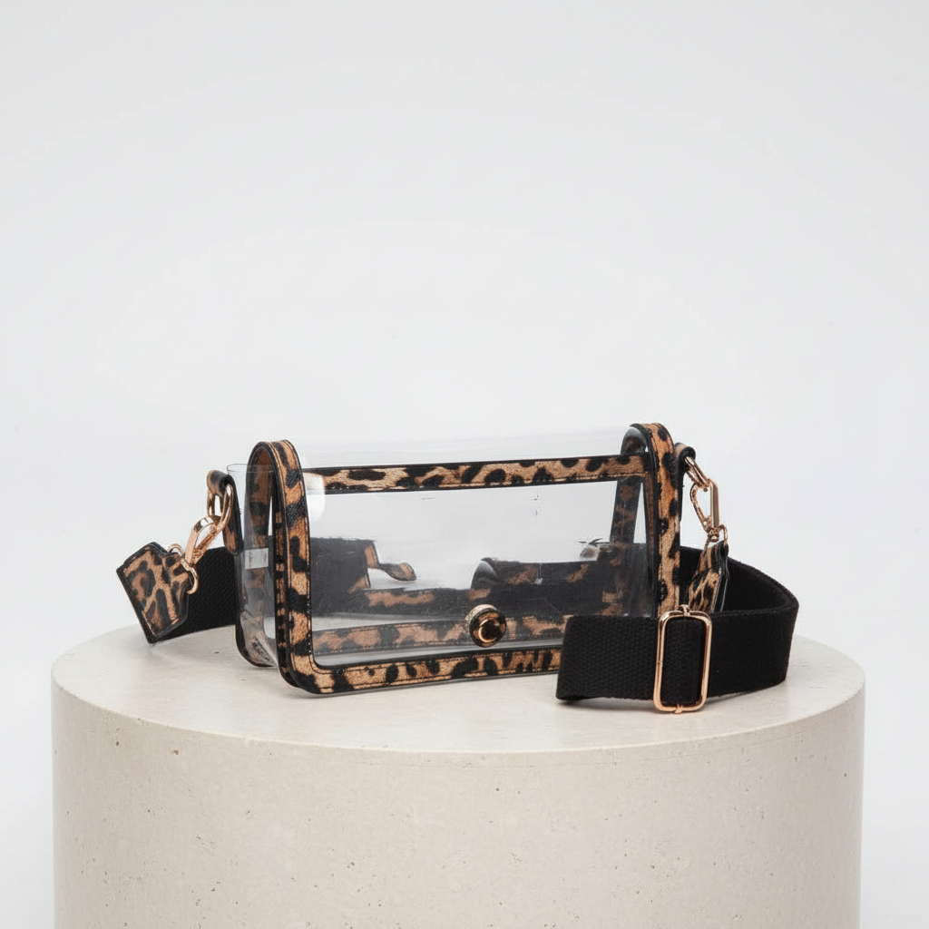 TG10837 Lindsay Clear Gameday Crossbody Bag